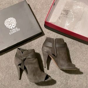 Vince Camuto Annavay Suede Booties/Heels
